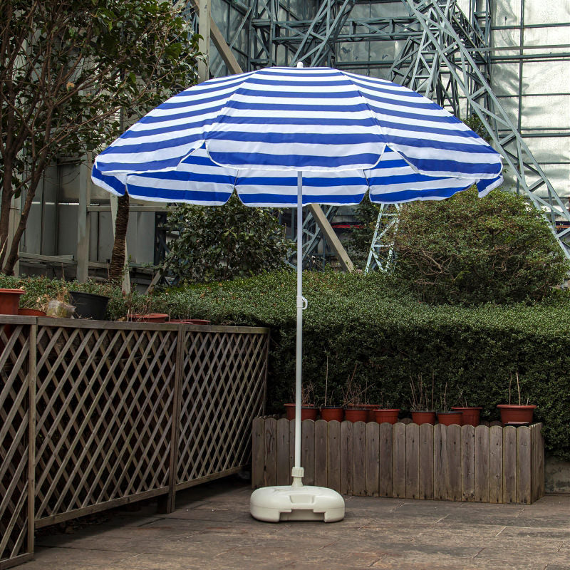 2.2m Beach Umbrella – Outdoor Sunshade for Patio, Garden, Yard, or Market Stall