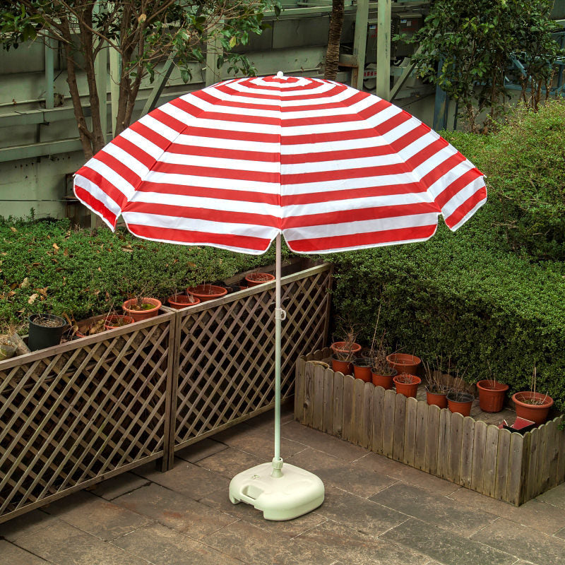 2.2m Beach Umbrella – Outdoor Sunshade for Patio, Garden, Yard, or Market Stall