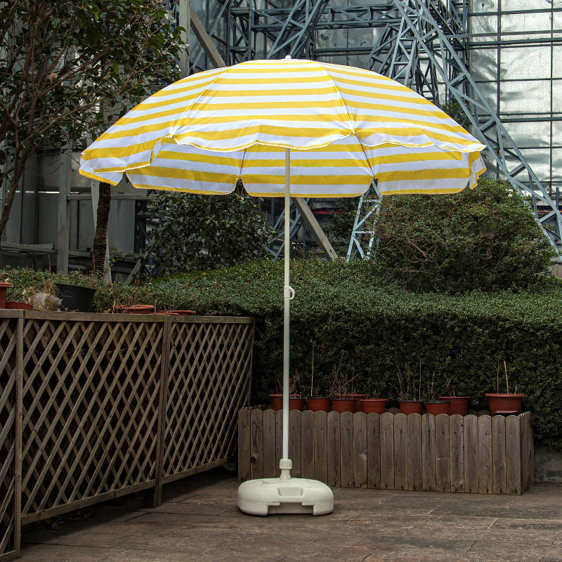 2.2m Beach Umbrella – Outdoor Sunshade for Patio, Garden, Yard, or Market Stall