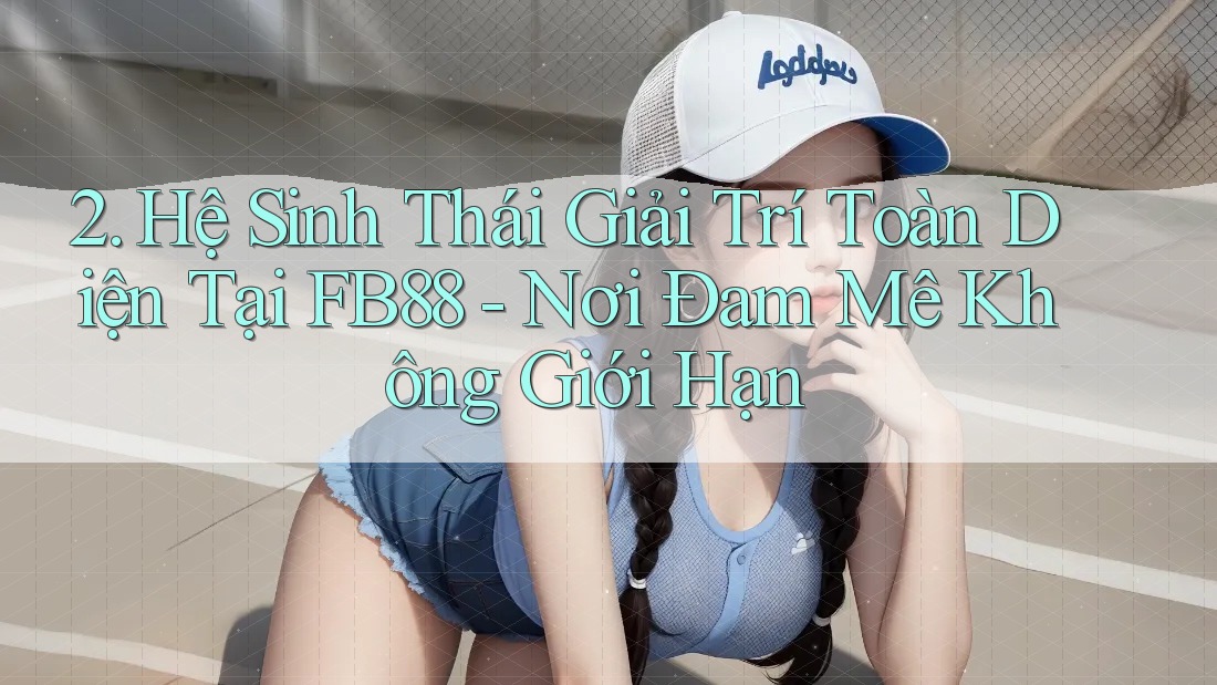 2. Hệ Sinh Thái Giải Trí Toàn Diện Tại FB88 - Nơi Đam Mê Không Giới Hạn