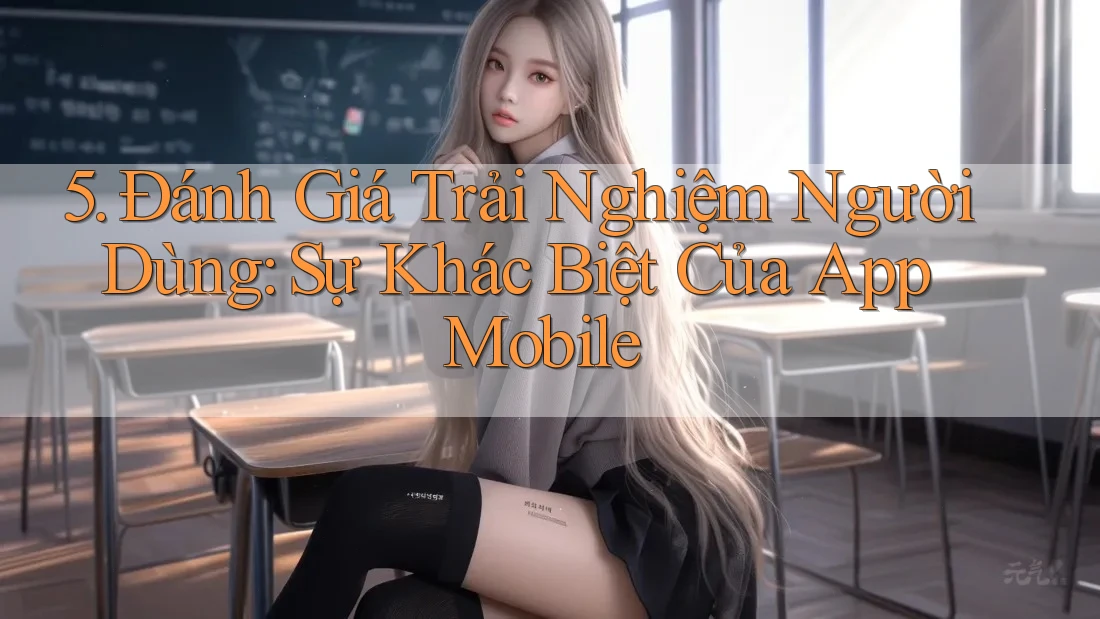5. Đánh Giá Trải Nghiệm Người Dùng: Sự Khác Biệt Của App Mobile