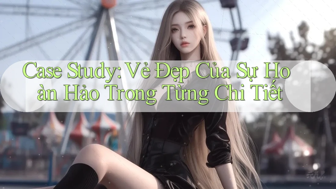 Case Study: Vẻ Đẹp Của Sự Hoàn Hảo Trong Từng Chi Tiết