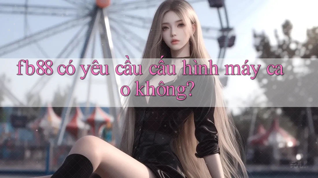 Fb88 có yêu cầu cấu hình máy cao không?