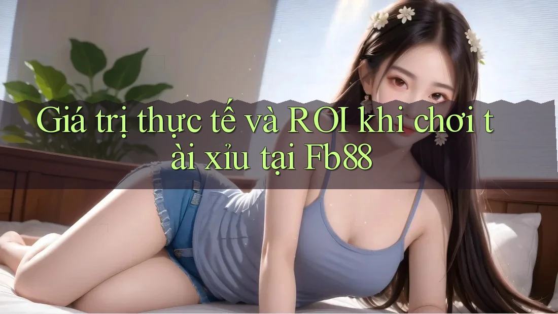 Giá trị thực tế và ROI khi chơi tài xỉu tại Fb88