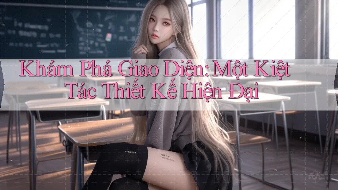 Khám Phá Giao Diện: Một Kiệt Tác Thiết Kế Hiện Đại