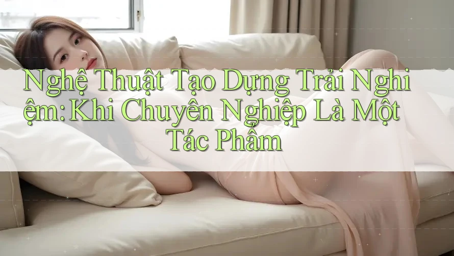 Nghệ Thuật Tạo Dựng Trải Nghiệm: Khi Chuyên Nghiệp Là Một Tác Phẩm