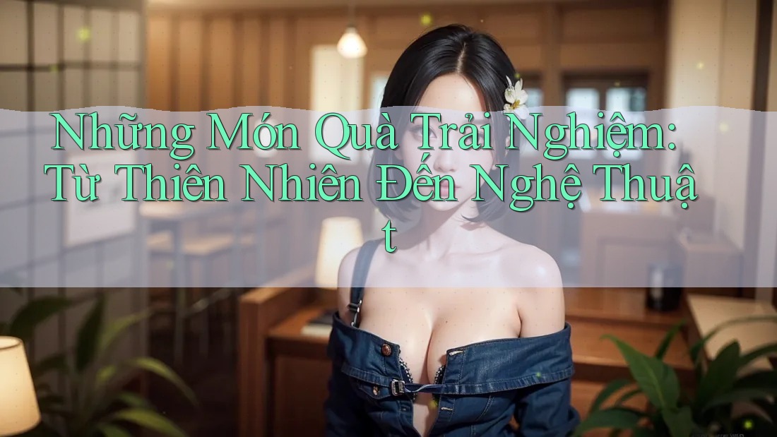 Những Món Quà Trải Nghiệm: Từ Thiên Nhiên Đến Nghệ Thuật