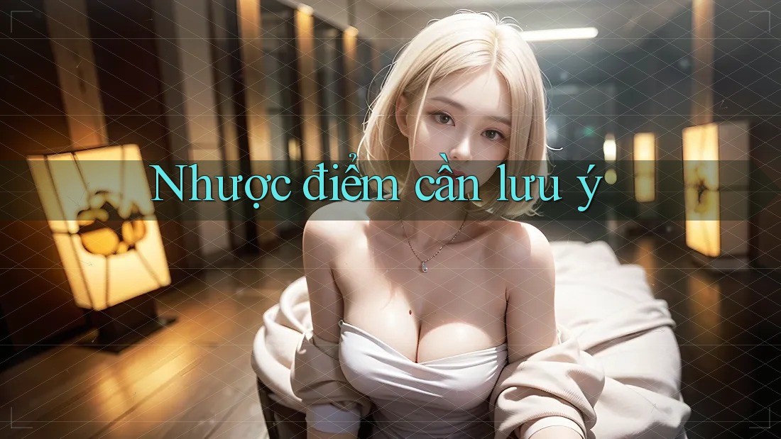 Nhược điểm cần lưu ý Nhược điểm cần lưu ý
