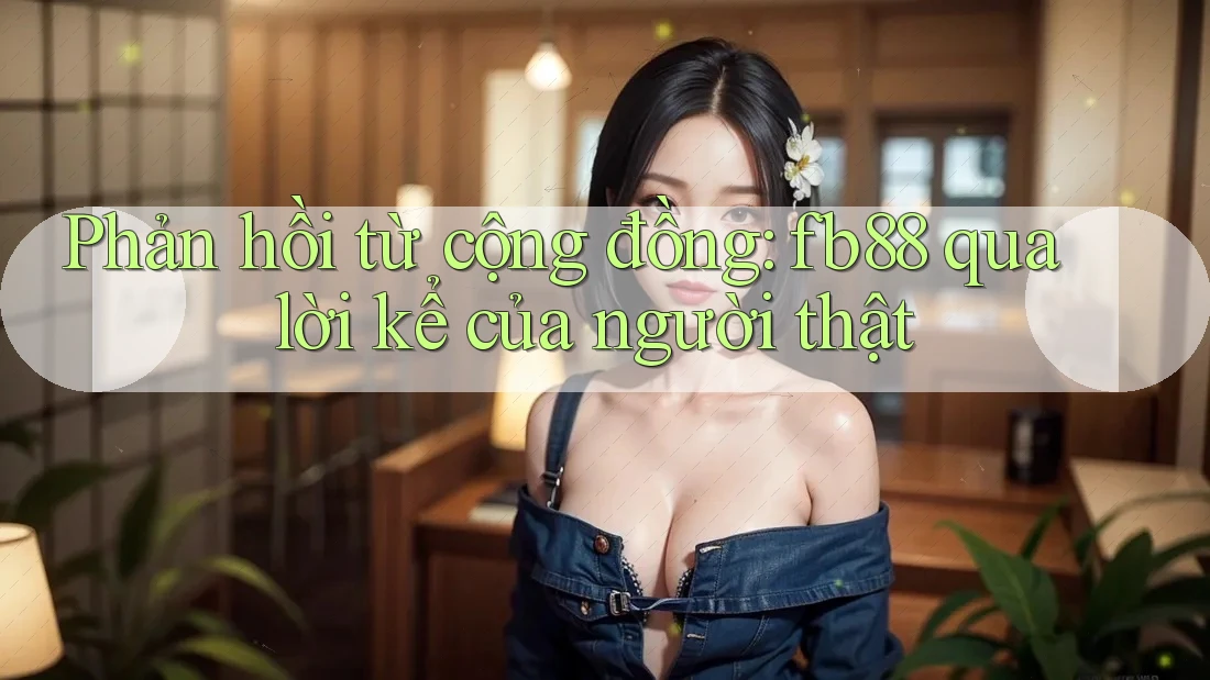 Phản hồi từ cộng đồng: fb88 qua lời kể của người thật