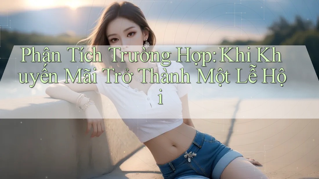Phân Tích Trường Hợp: Khi Khuyến Mãi Trở Thành Một Lễ Hội