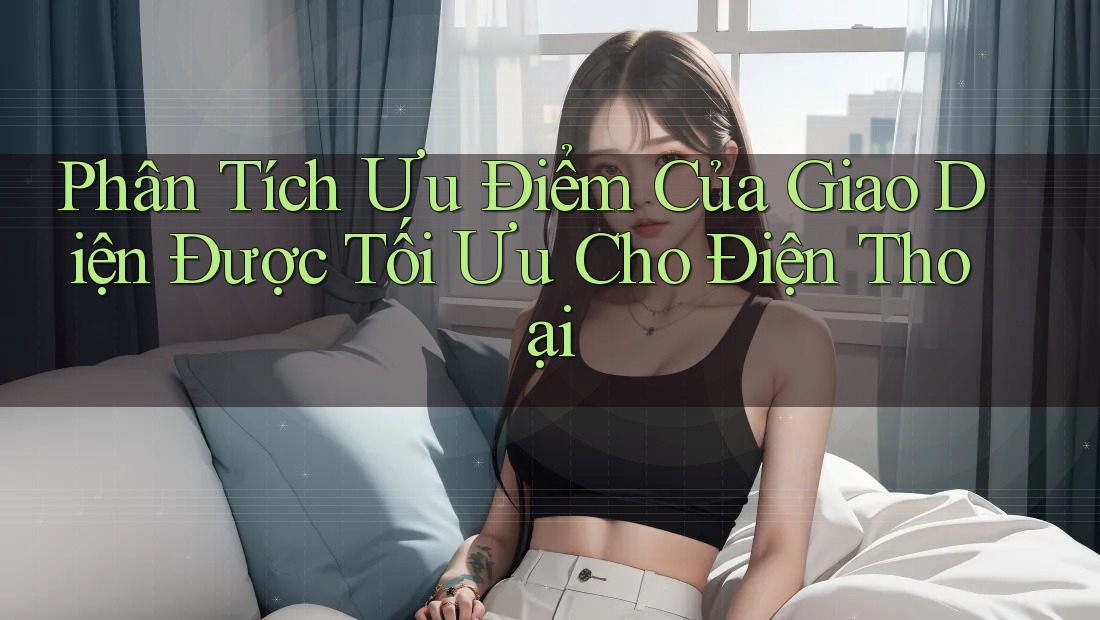 Phân Tích Ưu Điểm Của Giao Diện Được Tối Ưu Cho Điện Thoại