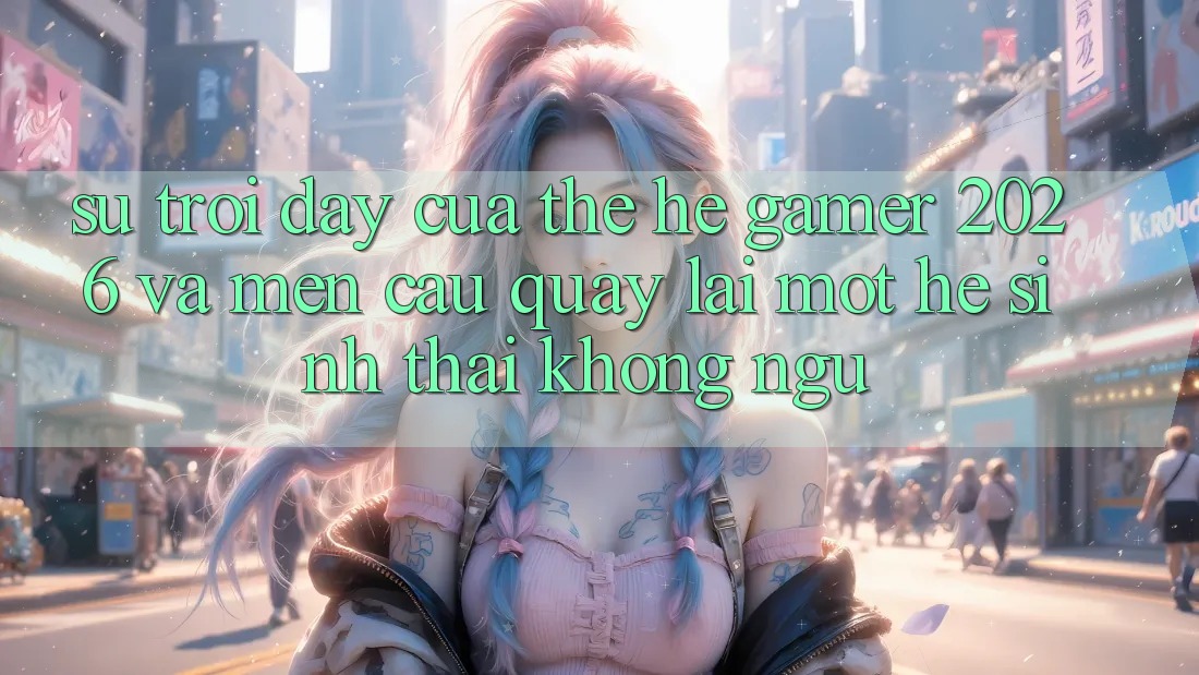 Sự Trỗi Dậy Của Thế Hệ Gamer 2026 Và Mến Cầu Quay lại Một Hệ Sinh Thái “Không Ngủ”