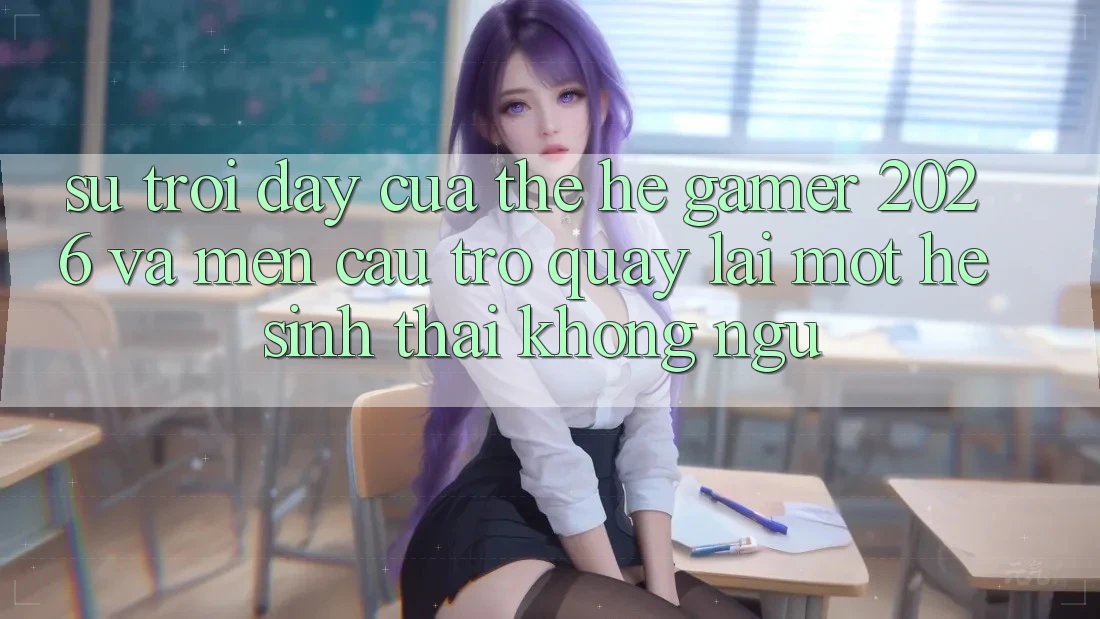 Sự Trỗi Dậy Của Thế Hệ Gamer 2026 Và Mến Cầu Trở quay lại Một Hệ Sinh Thái “Không Ngủ”