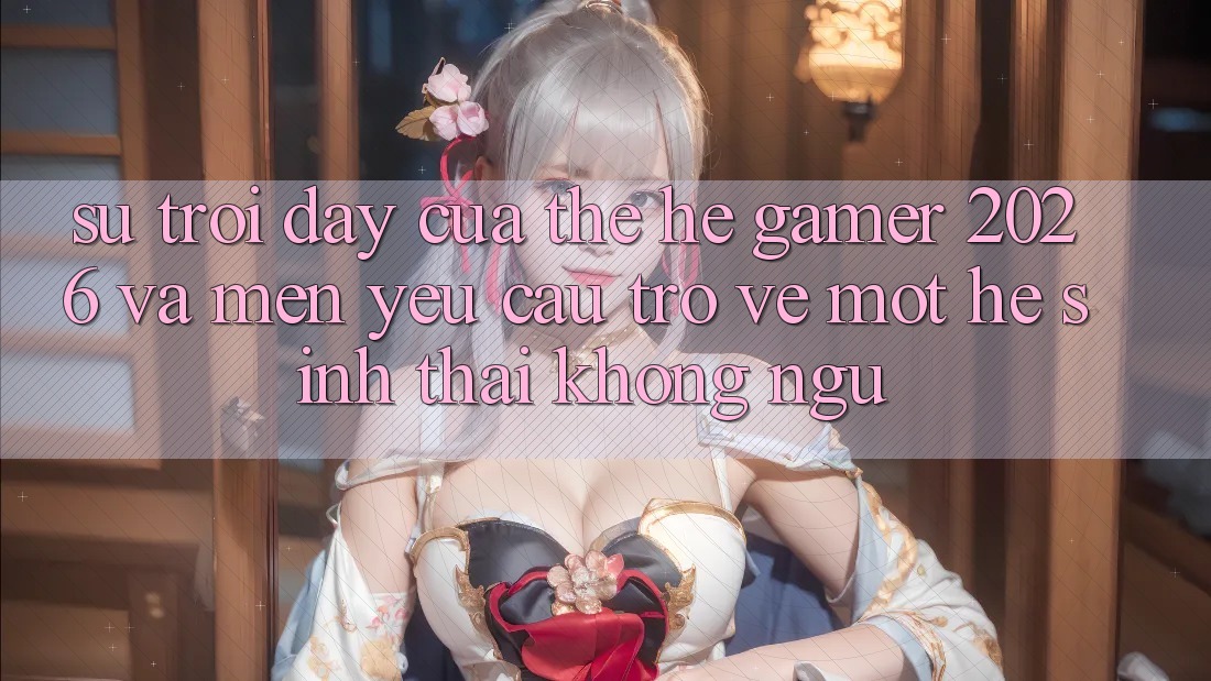 Sự Trỗi Dậy Của Thế Hệ Gamer 2026 Và Mến yêu Cầu Trở về Một Hệ Sinh Thái “Không Ngủ”
