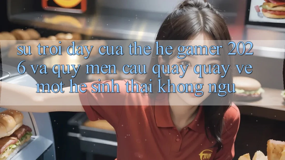 Sự Trỗi Dậy Của Thế Hệ Gamer 2026 Và Quý mến Cầu Quay quay về Một Hệ Sinh Thái “Không Ngủ”