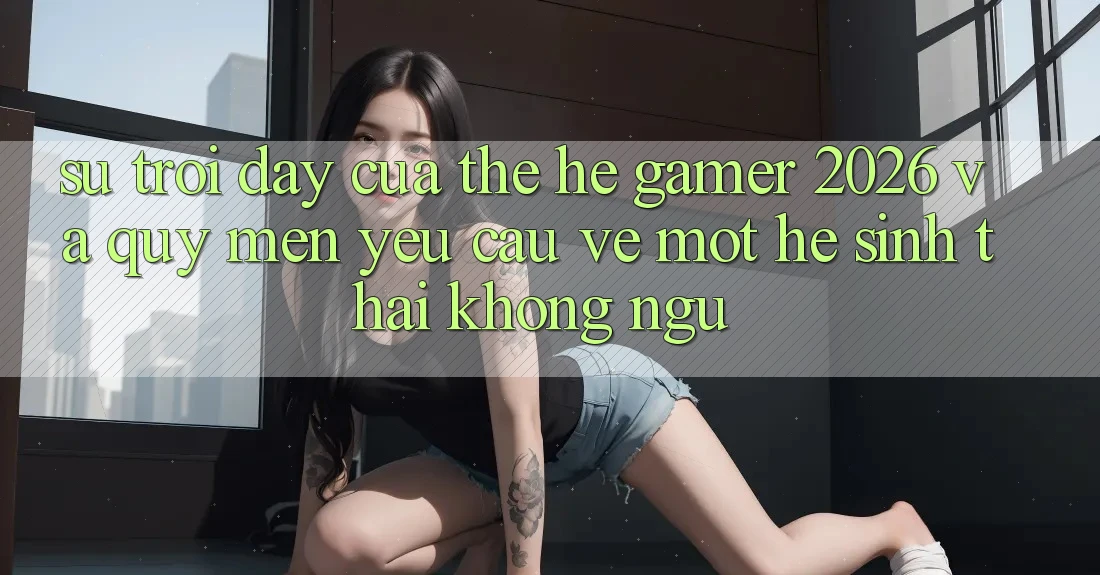 Sự Trỗi Dậy Của Thế Hệ Gamer 2026 Và Quý mến yêu Cầu Về Một Hệ Sinh Thái “Không Ngủ”