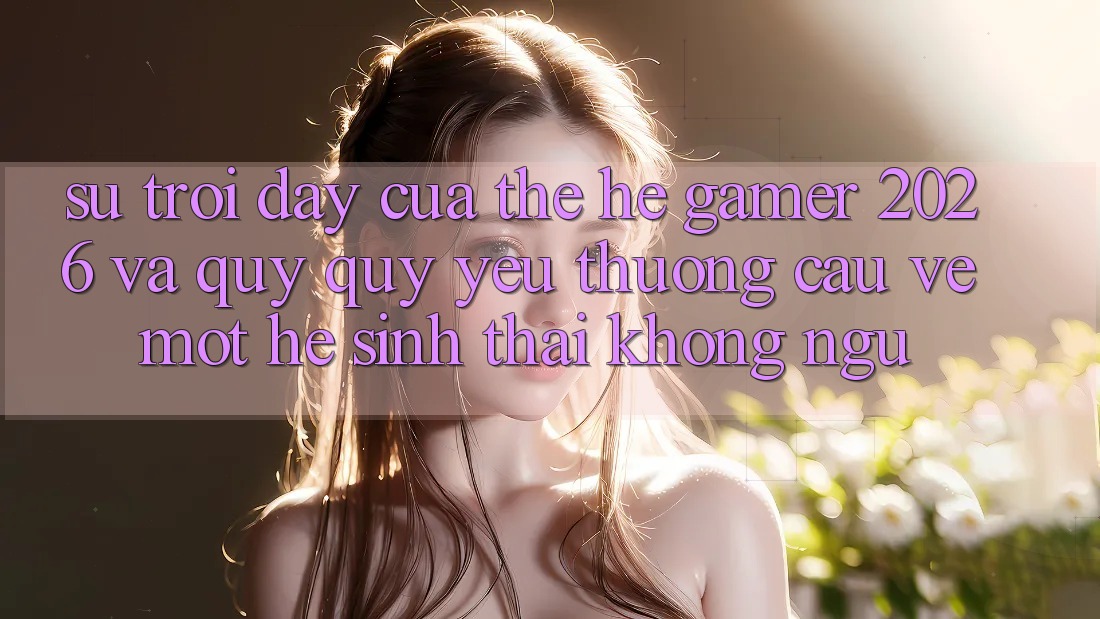 Sự Trỗi Dậy Của Thế Hệ Gamer 2026 Và Quý quý yêu thương Cầu Về Một Hệ Sinh Thái “Không Ngủ”