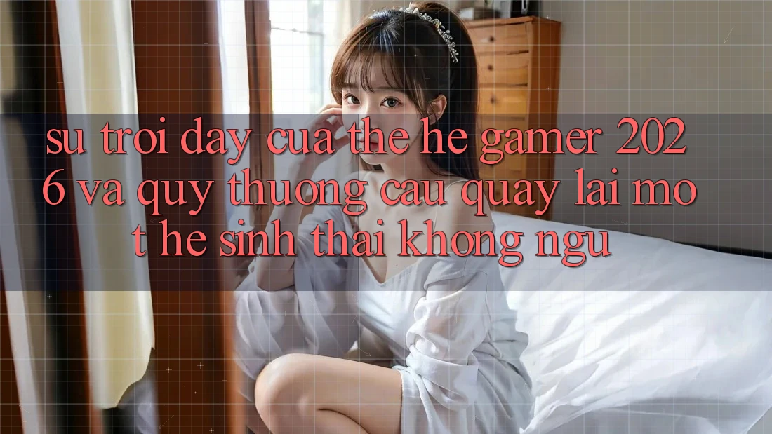 Sự Trỗi Dậy Của Thế Hệ Gamer 2026 Và Quý thương Cầu Quay lại Một Hệ Sinh Thái “Không Ngủ”