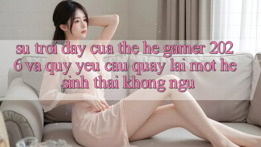 Sự Trỗi Dậy Của Thế Hệ Gamer 2026 Và Quý yêu Cầu Quay lại Một Hệ Sinh Thái “Không Ngủ”