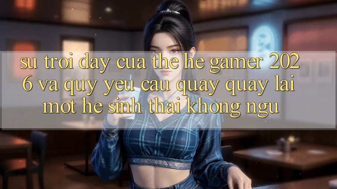 Sự Trỗi Dậy Của Thế Hệ Gamer 2026 Và Quý yêu Cầu Quay quay lại Một Hệ Sinh Thái “Không Ngủ”