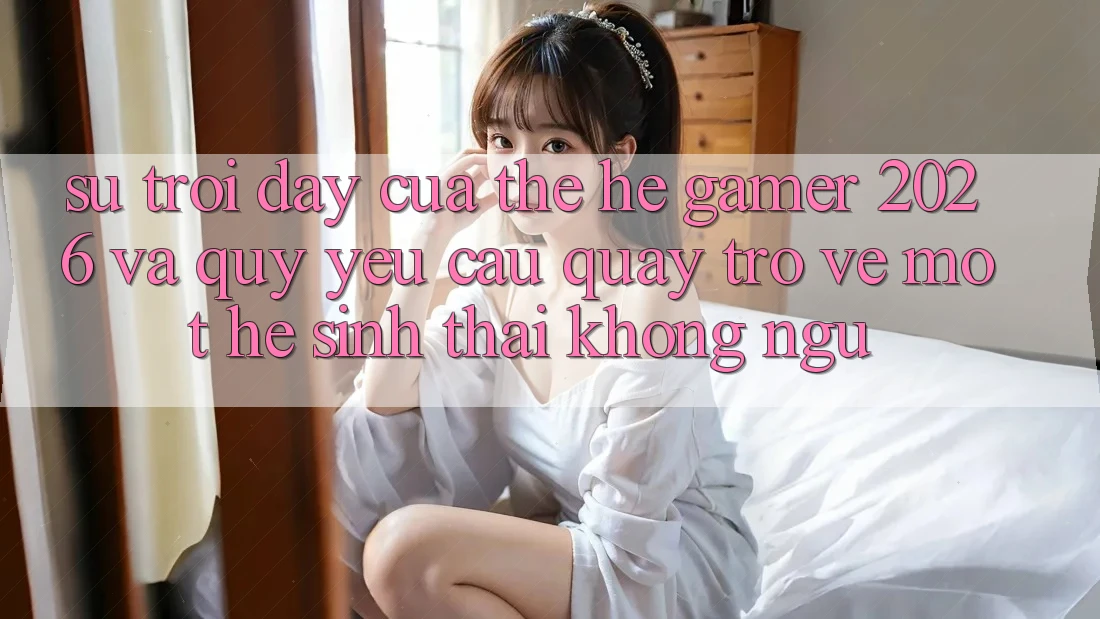 Sự Trỗi Dậy Của Thế Hệ Gamer 2026 Và Quý yêu Cầu Quay trở về Một Hệ Sinh Thái “Không Ngủ”