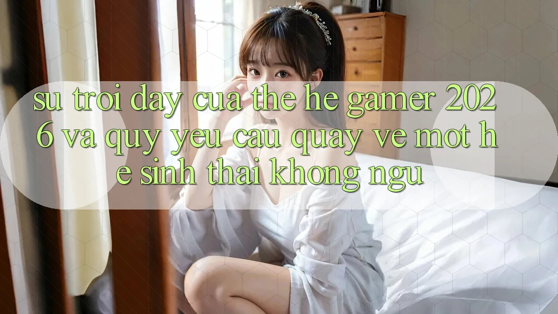 Sự Trỗi Dậy Của Thế Hệ Gamer 2026 Và Quý yêu Cầu Quay về Một Hệ Sinh Thái “Không Ngủ”