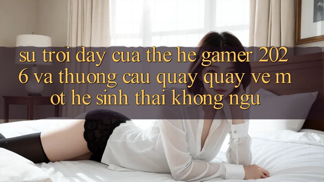 Sự Trỗi Dậy Của Thế Hệ Gamer 2026 Và Thương Cầu Quay quay về Một Hệ Sinh Thái “Không Ngủ”