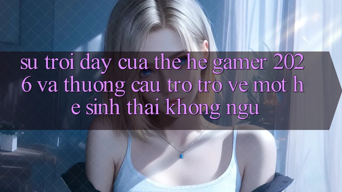 Sự Trỗi Dậy Của Thế Hệ Gamer 2026 Và Thương Cầu Trở trở về Một Hệ Sinh Thái “Không Ngủ”