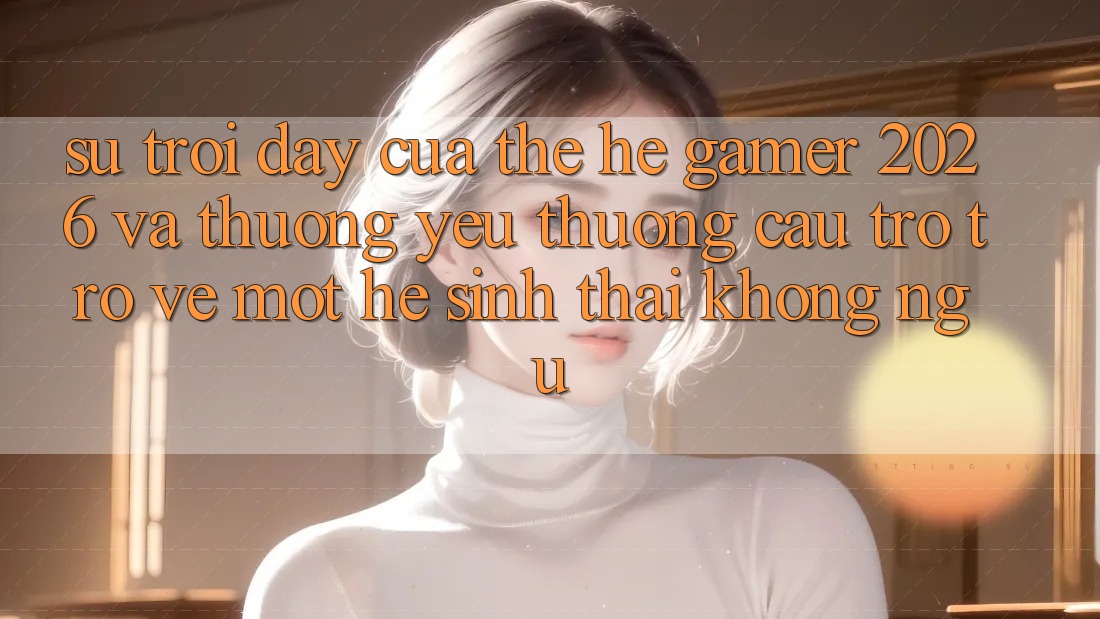 Sự Trỗi Dậy Của Thế Hệ Gamer 2026 Và Thương yêu thương Cầu Trở trở về Một Hệ Sinh Thái “Không Ngủ”