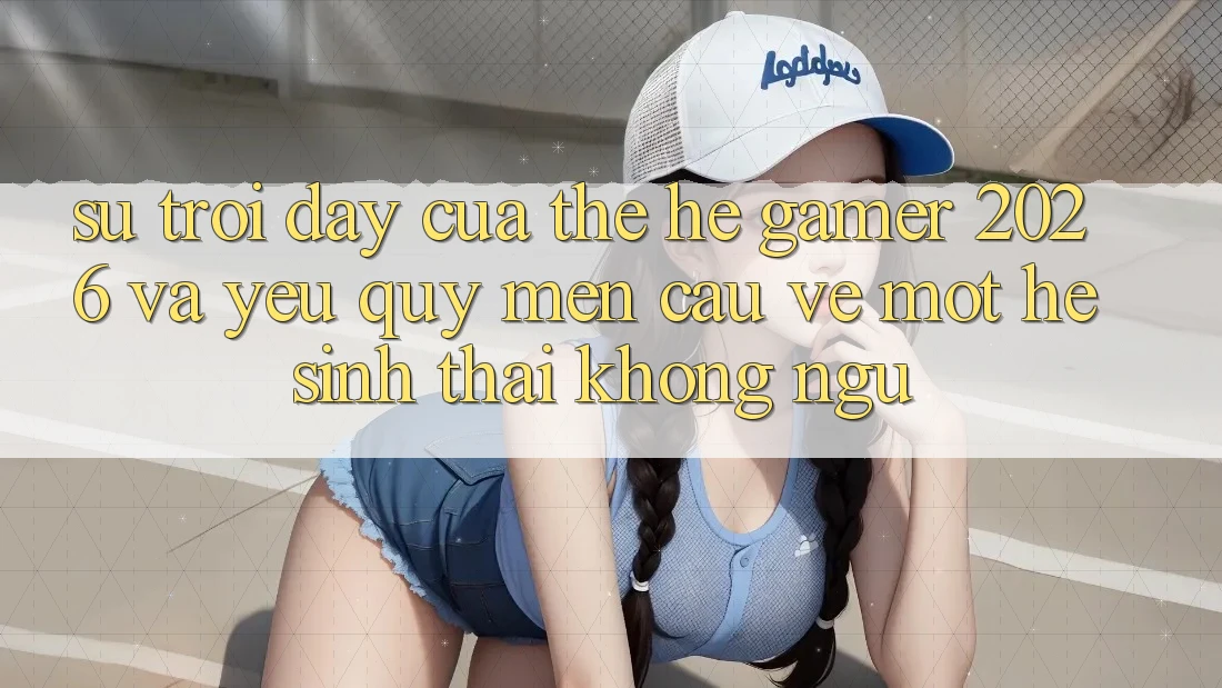 Sự Trỗi Dậy Của Thế Hệ Gamer 2026 Và Yêu quý mến Cầu Về Một Hệ Sinh Thái “Không Ngủ”