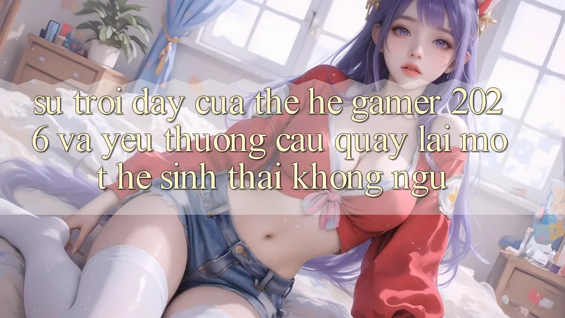 Sự Trỗi Dậy Của Thế Hệ Gamer 2026 Và Yêu thương Cầu Quay lại Một Hệ Sinh Thái “Không Ngủ”