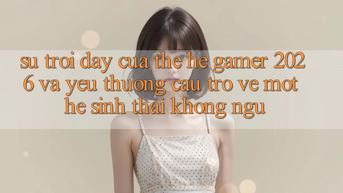 Sự Trỗi Dậy Của Thế Hệ Gamer 2026 Và Yêu thương Cầu Trở về Một Hệ Sinh Thái “Không Ngủ”