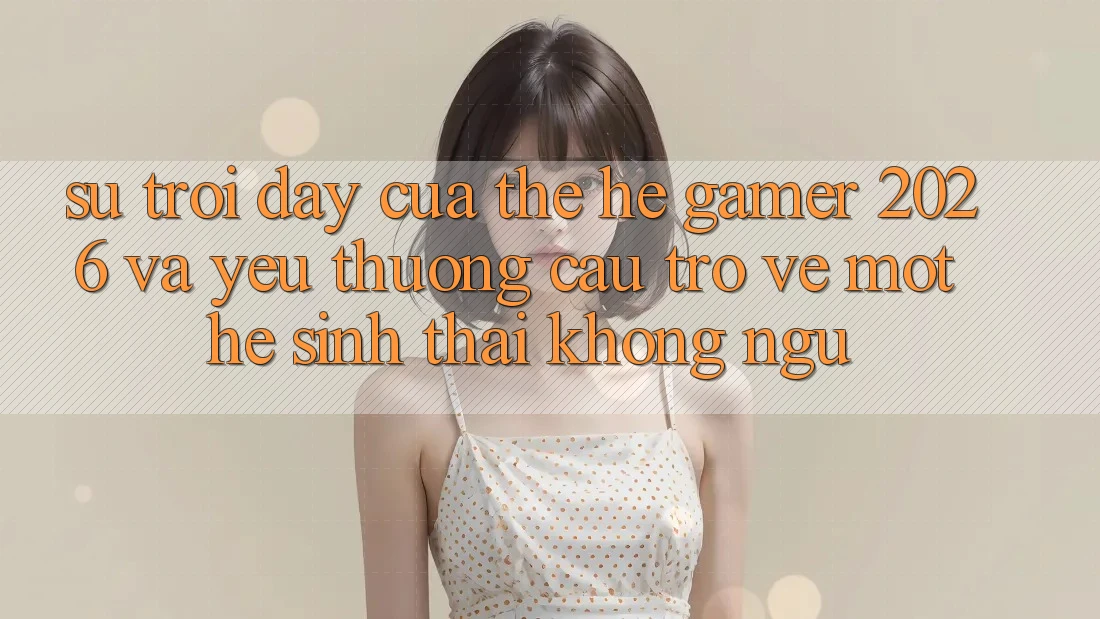 Sự Trỗi Dậy Của Thế Hệ Gamer 2026 Và Yêu thương Cầu Trở về Một Hệ Sinh Thái “Không Ngủ”