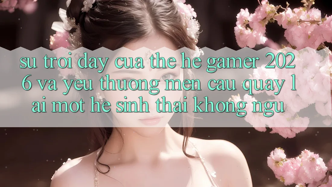 Sự Trỗi Dậy Của Thế Hệ Gamer 2026 Và Yêu thương mến Cầu Quay lại Một Hệ Sinh Thái “Không Ngủ”