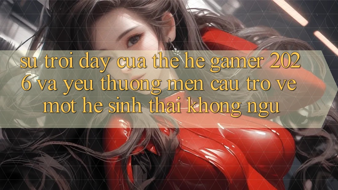 Sự Trỗi Dậy Của Thế Hệ Gamer 2026 Và Yêu thương mến Cầu Trở về Một Hệ Sinh Thái “Không Ngủ”
