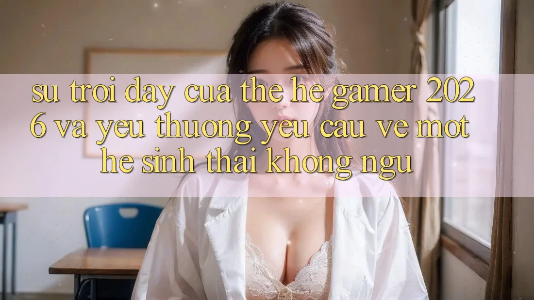Sự Trỗi Dậy Của Thế Hệ Gamer 2026 Và Yêu thương yêu Cầu Về Một Hệ Sinh Thái “Không Ngủ”
