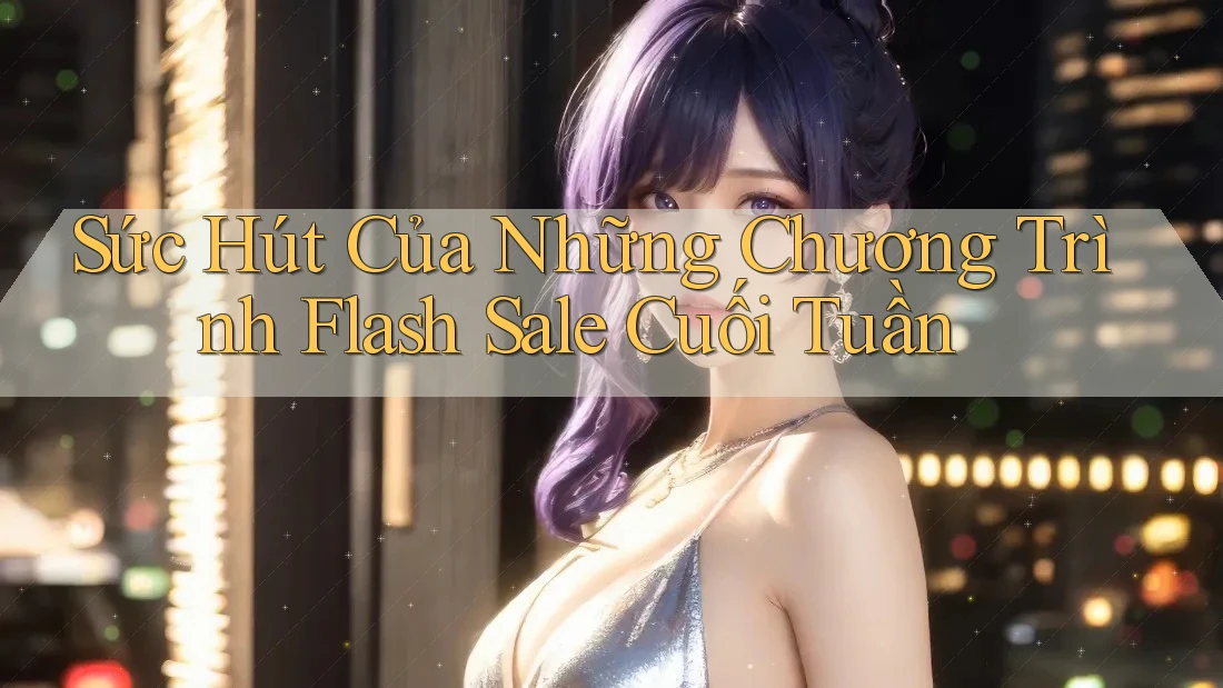 Sức Hút Của Những Chương Trình Flash Sale Cuối Tuần