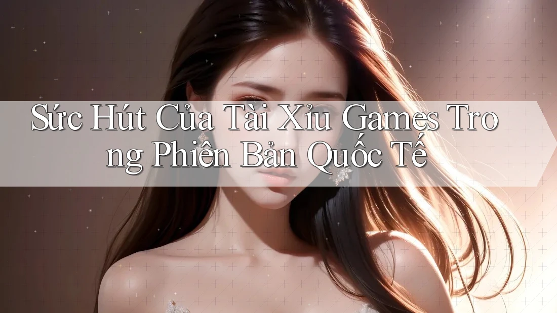 Sức Hút Của Tài Xỉu Games Trong Phiên Bản Quốc Tế